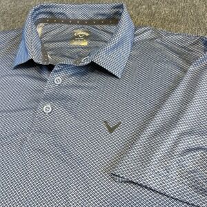 Callaway Opti-Dri‎ Golf Polo Shirt Moisture Wicking Athletic L